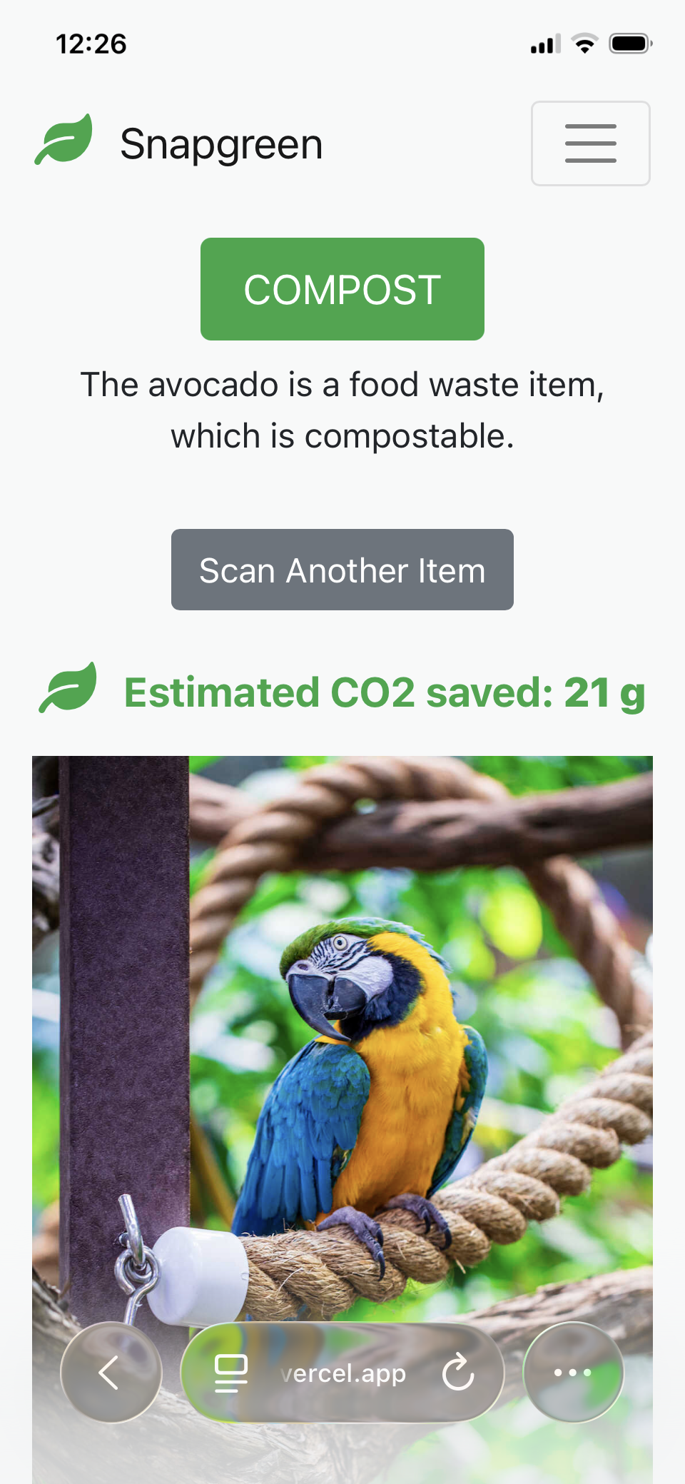Waste Classification Web App